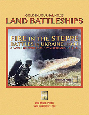 Golden Journal No. 25 Land Battleships