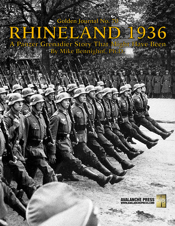 Golden Journal No. 70. 1936: The Rhineland War