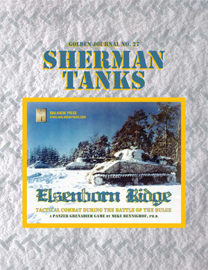 Golden Journal No. 27 Sherman Tanks
